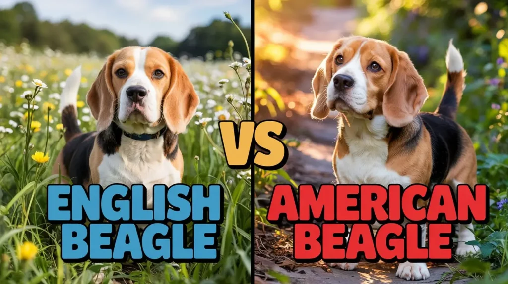 English Beagle Vs American Beagle