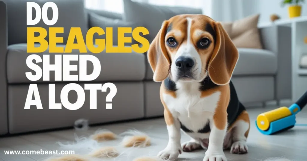 do beagles shed a lot